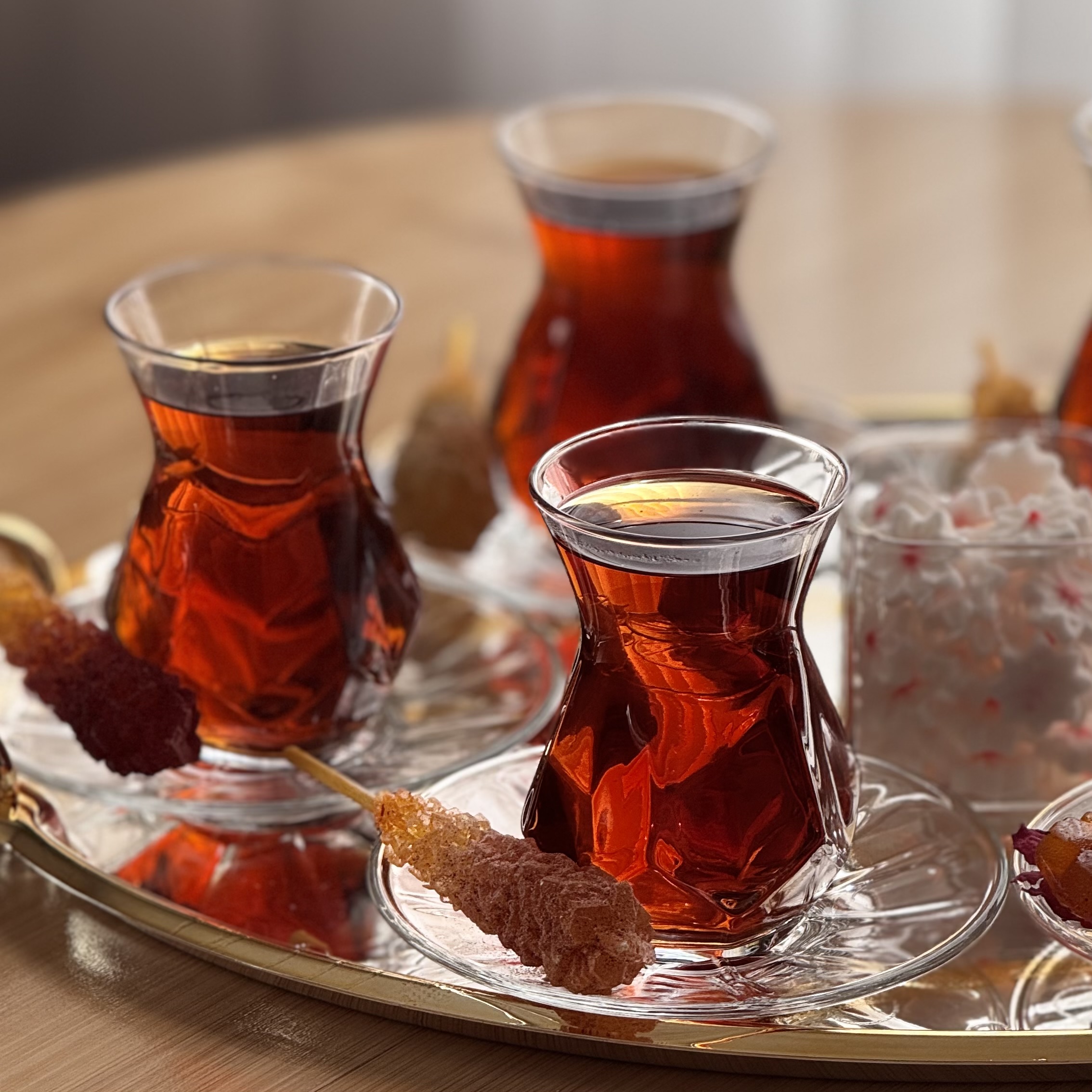 ست استکان کمر باریک
